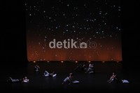Tom Ibnur seniman yang lahir di Padang 15 Mei 1952. Agung Pambudhy/Detikcom