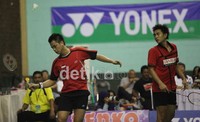 Pasangan Hendra AG dan Dasuki YS mendapat tropi piala Candra Wijaya dan hadiah uang sebesar U$D 5000.