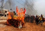 Warga Meruya Demo Minta  Akses Jalan