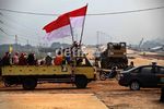 Warga Meruya Demo Minta  Akses Jalan