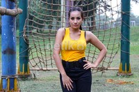 Shinta mengaku suasana di lokasi syuting menyenangkan dan penuh keakraban. Herianto Batubara/detikHot.