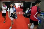 Atlet Bulutangkis Indonesia Kompak di Indonesia Open