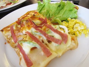 Kriuk-kriuk Kres Cakue Pizza