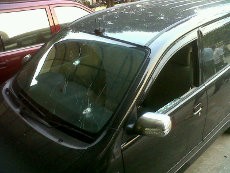 Perampok Tembak Avanza 4 kali, Duit Rp 98 Juta Raib