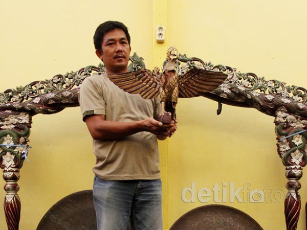 Duh, Prototipe Lambang Garuda Dibiarkan Rusak