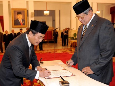 SBY Lantik Anggota DKPP