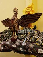 Duh, Prototipe Lambang Garuda Dibiarkan Rusak