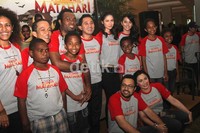 Lukman dan rekan-rekan saat jumpa wartawan di Epicentrum, Kuningan, Jakarta Selatan, Senin (11/6/2012). Gusmun/detikHot.