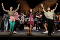 Titiek Puspa mengaku telah menyiapkan 22 lagu untuk drama musikalnya tersebut. (Herianto Batubara/detikHOT)