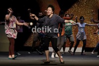 Suasana keakraban nampak saat melihat para pemain latihan di lokasi. (Herianto Batubara/detikHOT)