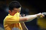 Ekspresi Lucu Pebulutangkis Indonesia