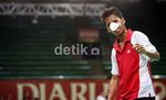 Ekspresi Lucu Pebulutangkis Indonesia