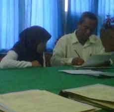 Siswa Tuna Netra Ikut SNMPTN 2012