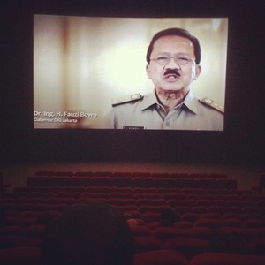 Panwaslu Kaji Dugaan Pelanggaran Dalam Iklan Foke di Bioskop