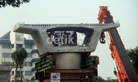 Pembangungan jalan layang non tol tersebut bertujuan untuk mengurai kemacetan. Agung Pambudhy/detikcom