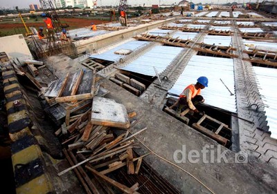 Pembangunan Tol Meruya-Ulujami Terus Dikebut