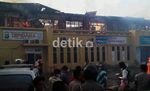 Kantor Satlantas Polresta Medan Terbakar