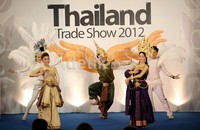 Pameran tersebut mengusung tema Thailand Trade Show 2012.