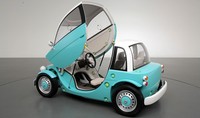 Yang lucu, mobil bisa diubah semau kita dengan mengganti berbagai panel bodi berbagai warna. Jadi anak-anak bisa mempelajari struktur dasar mobil dengan mengotak-atik mobilnya. (dok Toyota).