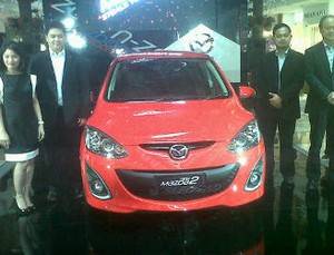 Wajah Mazda2 Dipermak