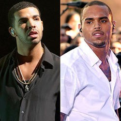 Drake & Chris Brown Dikabarkan Adu Jotos di Klub Malam