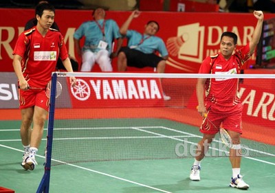 Markis Kido & Hendra Setiawan Melaju ke Semifinal