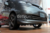 Dalam pameran ini MPV Evalia didandani dengan berbagai aksesoris. Syubhan Akib/detikOto.