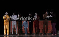 Pentas ini berlangsung selama 2 jam. Agung Pambudhy/detikcom.