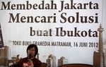 Faisal-Biem Luncurkan Buku Cara Benahi Jakarta