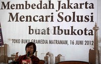Buku Faisal-Biem Bintang Independen yang diluncurkan tersebut setebal 240 halaman.