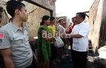 Hendardji Berkeliling Lokasi Kebakaran