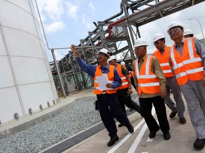 Pabrik AN Terbesar di Indonesia Resmi Beroperasi