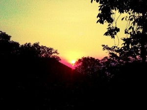suasana senja