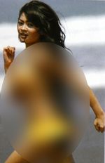 Foto Bikini Mirip Indah Dewi Pertiwi