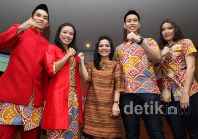 Batik Jadi Seragam Kontingen Indonesia di Olimpiade
