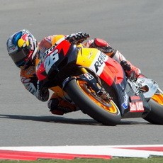 Finis Ketiga, Pedrosa Tetap Senang