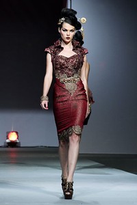 Rudy Chandra Beauty Treasure. APPMI Fashion Chinese Couture 2012 at Ballroom Hotel Mulia. Senayan. Jakarta.[Foto: Mohammad Abduh/Wolipop]