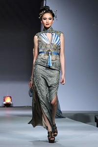 Rudy Chandra Beauty Treasure. APPMI Fashion Chinese Couture 2012 at Ballroom Hotel Mulia. Senayan. Jakarta.[Foto: Mohammad Abduh/Wolipop]