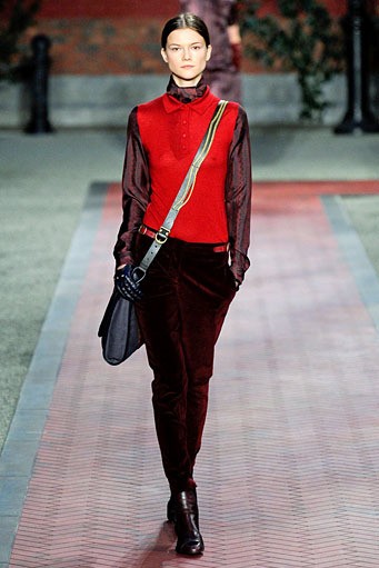 Tommy Hilfiger, Fall/Winter 2012. New York Fashion Week 2012. [dok. Tommy Hilfiger]