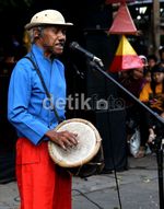 Reog Wayang Meriahkan Pasar Kangen Yogya