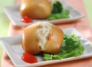 Resep Kue: Mantau Goreng Isi Ayam