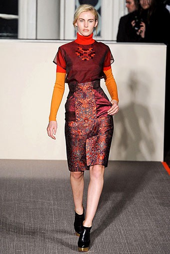 Matthew Williamson, Fall/Winter 2012. London Fashion Week 2012. [dok. Matthew Williamson]