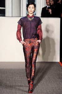 Matthew Williamson, Fall/Winter 2012. London Fashion Week 2012. [dok. Matthew Williamson]