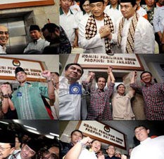Cagub & Cawagub DKI Jakarta Teken Kesepakatan Kampanye Damai