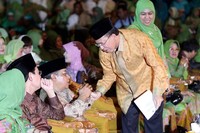 Harlah Muslimat NU ini dihadiri ribuan anggota muslimat NU dari berbagai wilayah di Jakarta, Jawa Barat dan sebagian Jawa Timur. (dok Muslimat NU)