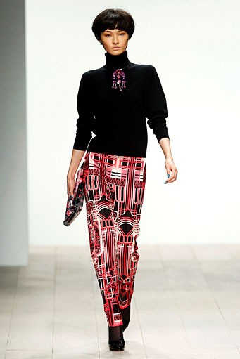 Holly Fulton, Fall/Winter 2012. London Fashion Week 2012. [dok. Holly Fulton]