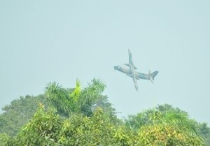 Warga Halim Nonton Fokker-27 Jatuh dari Kejauhan