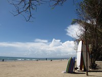 Suasana di Pantai Kuta (Fitraya/detikTravel) Suasana di Pantai Kuta (Fitraya/detikTravel)