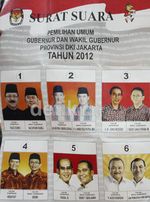 Ini Dia Kertas Suara Pilgub DKI yang Akan Dicoblos