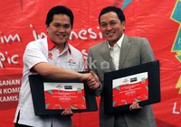 Dukungan dari berbagai pihak akan menambah rasa percaya diri para atlet Indonesia yang akan berjuang di Olimpiade 2012.